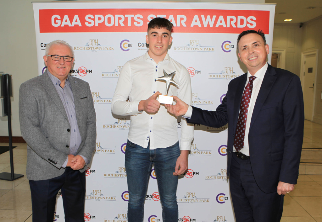 Ciar n Joyce Wins 96 C103FM Rochestown Park Hotel GAA Monthly