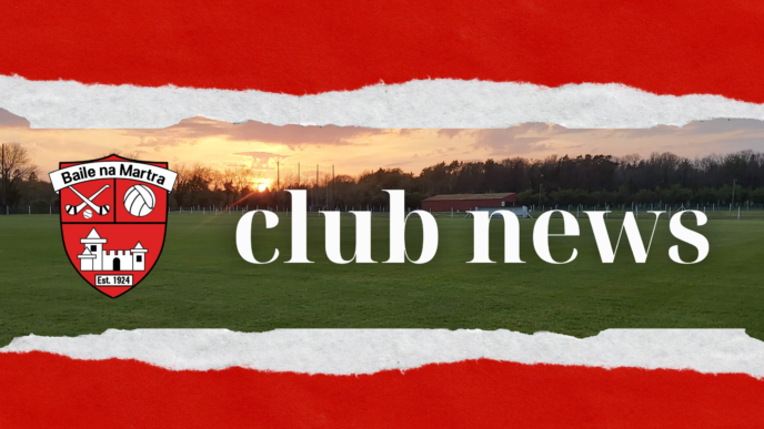 Club News 29th January 2023