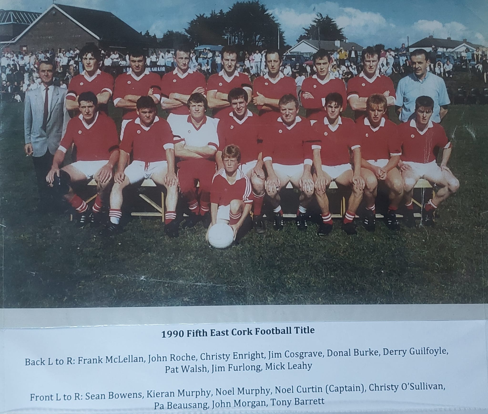 1990 East Cork Football Champions Path to the final