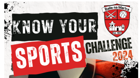 Know Your Sports Club Challenge
